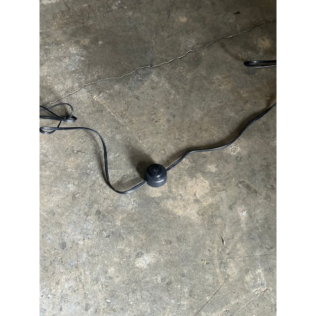 1980s American Modernist Designer Postmodern Metal and Acrylic Floor Lamp. For Sale - Image 12 of 12