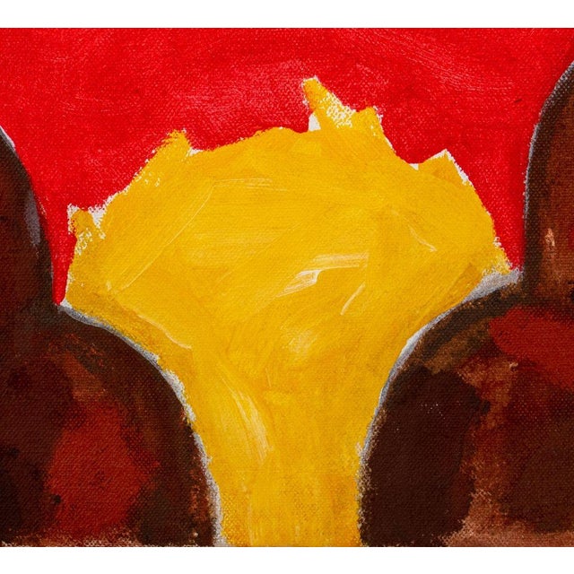 Late 20th Century Domenick Capobianco Abstract Oil on Canvas For Sale - Image 5 of 9