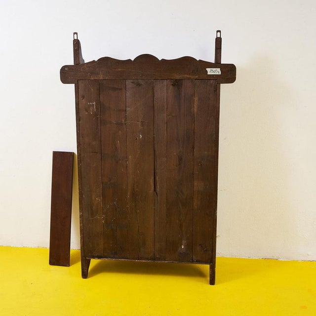 Vintage Wood Rifle Shelf For Sale - Image 6 of 7