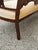 Antique Victorian Carved Mahogany Inlaid Parlor Set Sofa and 4 Chairs - 5 PCS For Sale - Image 17 of 18