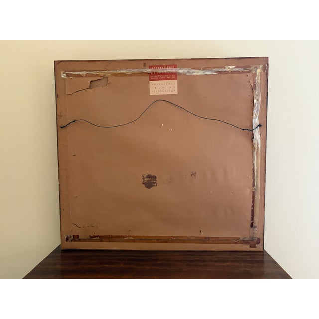 Early 20th C. French “Le Départ De L’Hôtellerie” Equestrian Print in Giltwood Frame For Sale - Image 13 of 13