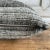 2020s Vintage Turkish Wool Accent Pillow in Brown and Off White Stripes With Insert For Sale - Image 5 of 7