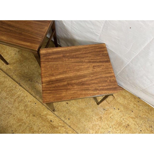 Mid-Century Modern Teak Bedside Tables, 1960s, Set of 2 For Sale - Image 6 of 9