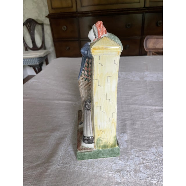 2000s Collectible Rye Pottery Golfer Bookends - a Pair For Sale In Chicago - Image 6 of 12