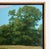 Dark Green Late 20th Century Original Impressionist Oil Painting by William Rabon of Oklahoma Pastoral Landscape Scene Framed Mid-Century For Sale - Image 8 of 15