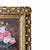 Early 20th Century Ornate Gilt Rococo Style Frame With Floral Still Life Painting For Sale - Image 9 of 12