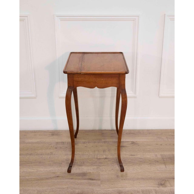 Mid 20th Century Small Louis XV Style Fruitwood Side Table, Early 20th Century For Sale - Image 5 of 8