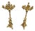 Monumental Gilt Bronze Candelabras, 19th Century, Set of 2 For Sale