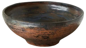 Large Mid-Century Studio Pottery Bowl, 1960s