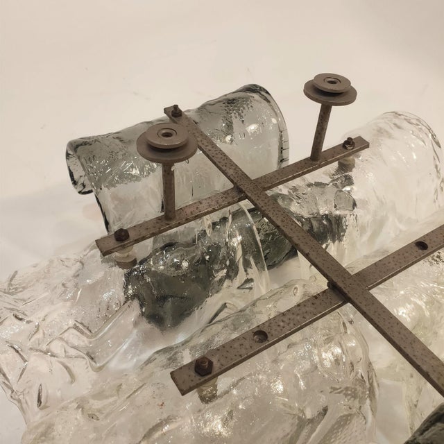 Large Italian Wall Sconce from Zero Quattro, 1970s For Sale - Image 11 of 14