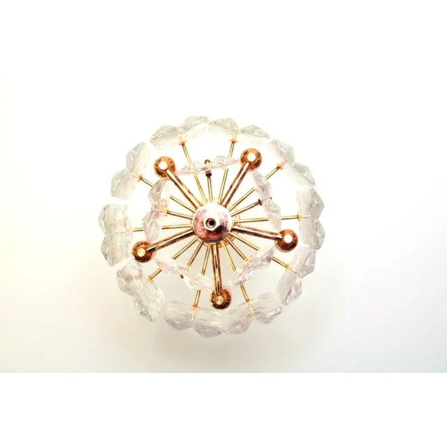 Palazzo Glass Pendant Lamp from Kalmar, 1960s For Sale - Image 11 of 12