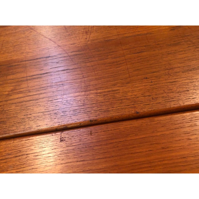 Mid 20th Century Nils Jonsson Teak Mid-Century Drop Leaf Dining Table For Sale - Image 15 of 16