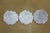 Antique French Empire Frosted Glass Flambe Flame Torch Lamp Chandelier Shades - Set of 3 For Sale - Image 4 of 15