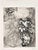 Marc Chagall, The Two Roosters, 1952, Etching For Sale