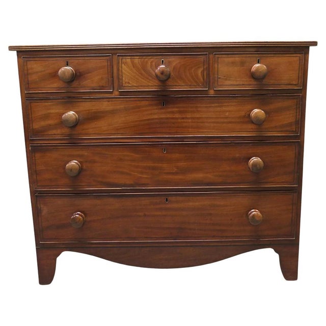 Mahogany Chest of Drawers, 1790s For Sale - Image 9 of 9
