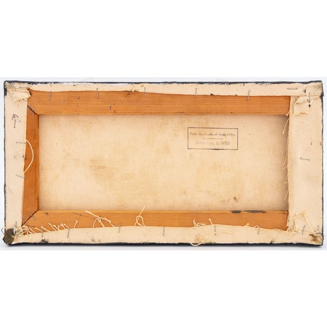 Andy Miller Abstract Composition Oil on Canvas For Sale In New York - Image 6 of 7