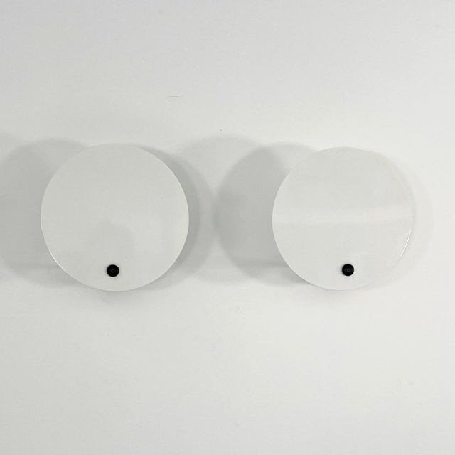 Monet Wall Lamps by Vico Magistretti for Oluce, 1980s, Set of 2 For Sale - Image 6 of 9