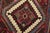 Hamedan Runner 2’9” X 9’4” Red Wool Vintage Tribal Hand-Knotted Oriental Rug For Sale - Image 4 of 14