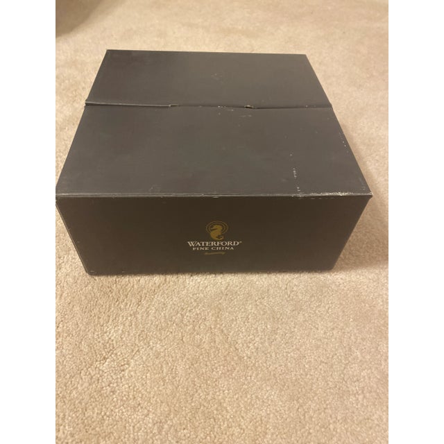 Late 20th Century Waterford Vintage Kilbarry Platinum Fine China 5 Piece Place Settings 4 Sets- 20 Pieces New in Box For Sale - Image 11 of 11