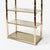 Italian Shelving Display in Faux Bamboo Brass, 1970s For Sale - Image 6 of 13