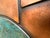 Abstract Geometric Copper Wall Sculpture With Verdigris For Sale - Image 13 of 14