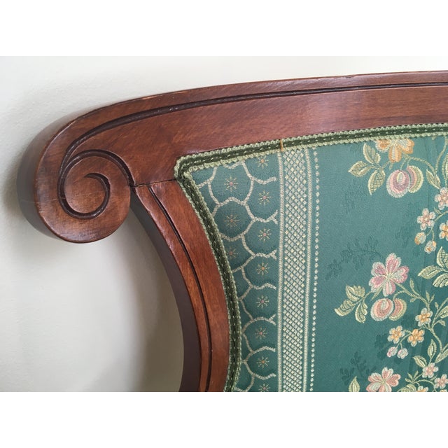 Late 20th Century Vintage French Settee For Sale - Image 11 of 13