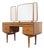 Mid Century Modern Vintage Teak Vanity Dresser by Butilux Danish Style For Sale
