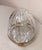 1960s Vintage Handmade French Gilt Brass Cut Crystal Caviar Egg Caddy Jar Bar Set For Sale - Image 5 of 13