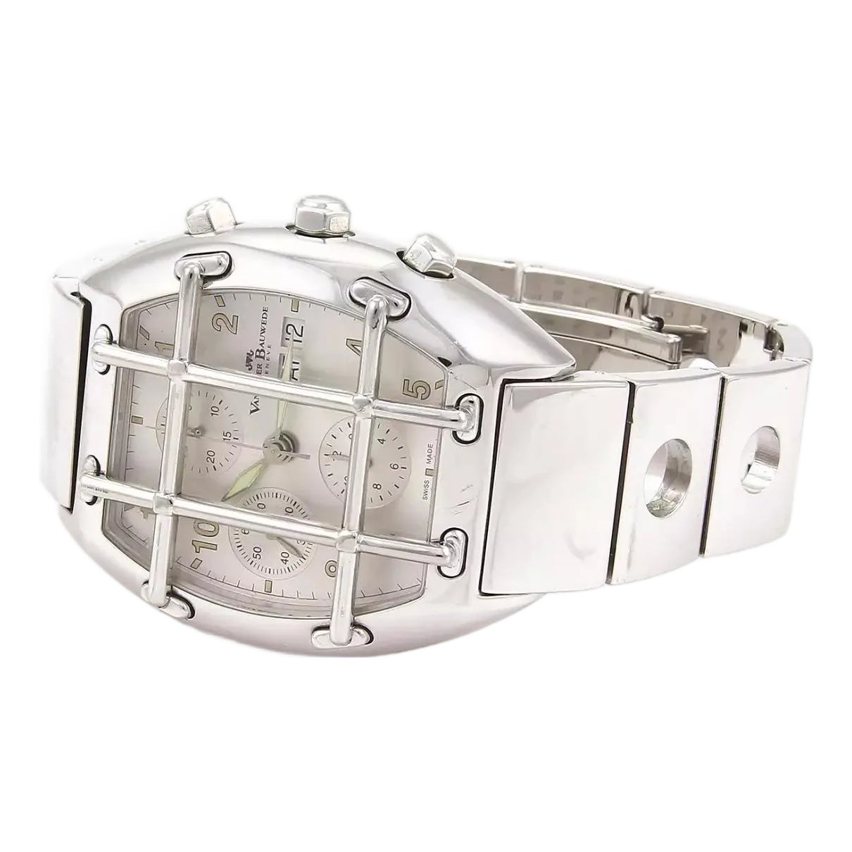 Van Der Bauwede 800 Silver Magnum Automatic Cal.35 Quarterback