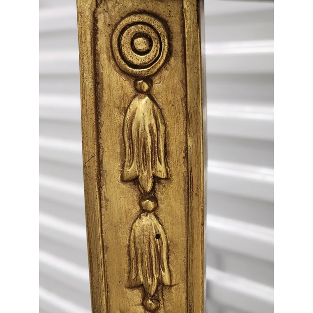 Vintage Adam Style Demi-Lune Satin Wood Inlay Console Table For Sale - Image 15 of 16