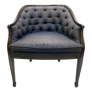 Vintage Regency Style Club Chair For Sale