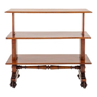 William IV Mahogany Bookcase Shelf, 1920s For Sale