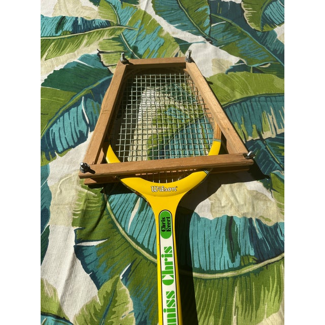 1970s Vintage Collection of Wilson Tennis Rackets and Guard Add Photos For Sale - Image 5 of 12