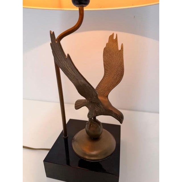 Vintage Eagle Table Lamp For Sale - Image 6 of 8