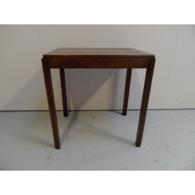 1920s Art Deco Oak Side Table, 1920s For Sale - Image 5 of 8