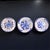 Antique Fajalauza Granada Blue and White Bowls, 1890s, Set of 3 For Sale - Image 10 of 10