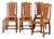 Chairs in the style of Charles Dudouyt, 1950, Set of 6 For Sale