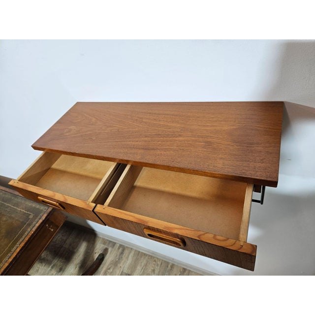 Teak Wall Console, 1960s For Sale - Image 11 of 14