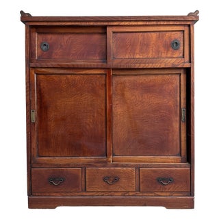 Japanese Tea Cabinet, 1910s-1920s For Sale