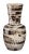 Jamie Young Jones Ceramic Vase For Sale In Los Angeles - Image 6 of 6