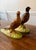 Cabin Large Hand-Painted Pheasant Pair For Sale - Image 3 of 12