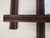 Antique Arts & Crafts Wall Coat Rack With Mirror and Hooks For Sale In New York - Image 6 of 17