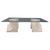 Vintage Travertine Coffee Table with Glass by Carlo Scarpa, 1970s For Sale - Image 12 of 12
