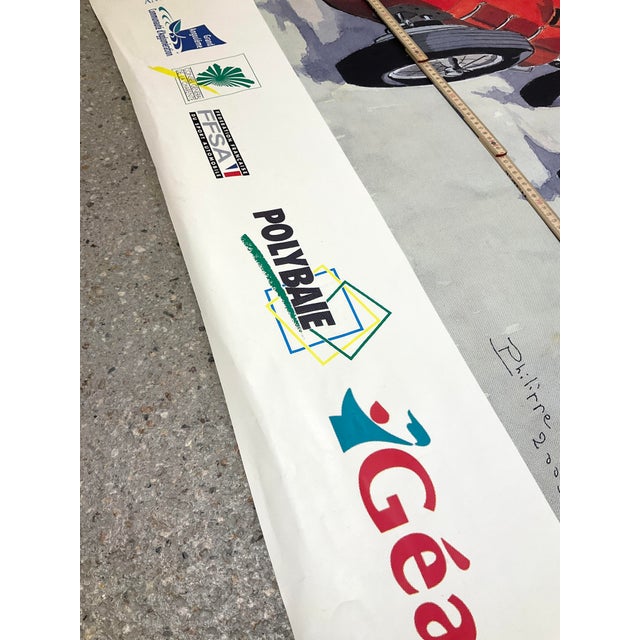 Large Angoulême Ramparts Circuit Poster by Philippe Meneau, 2003 For Sale - Image 6 of 8