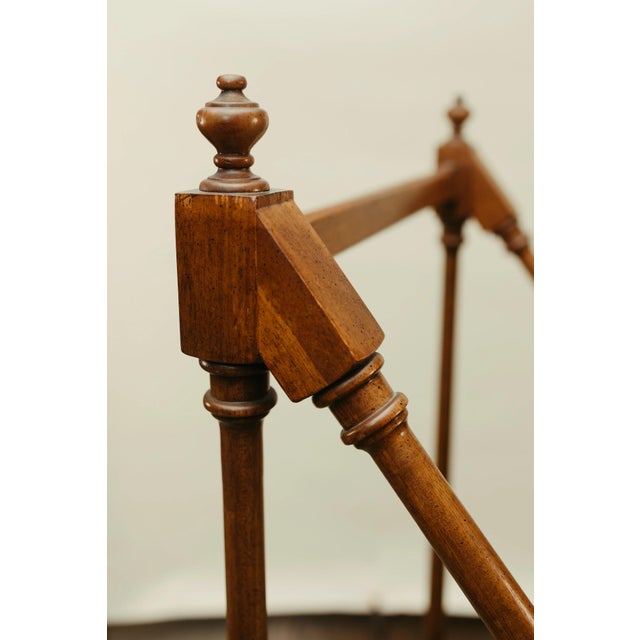 Traditional Wood Library Step Stand For Sale - Image 3 of 4