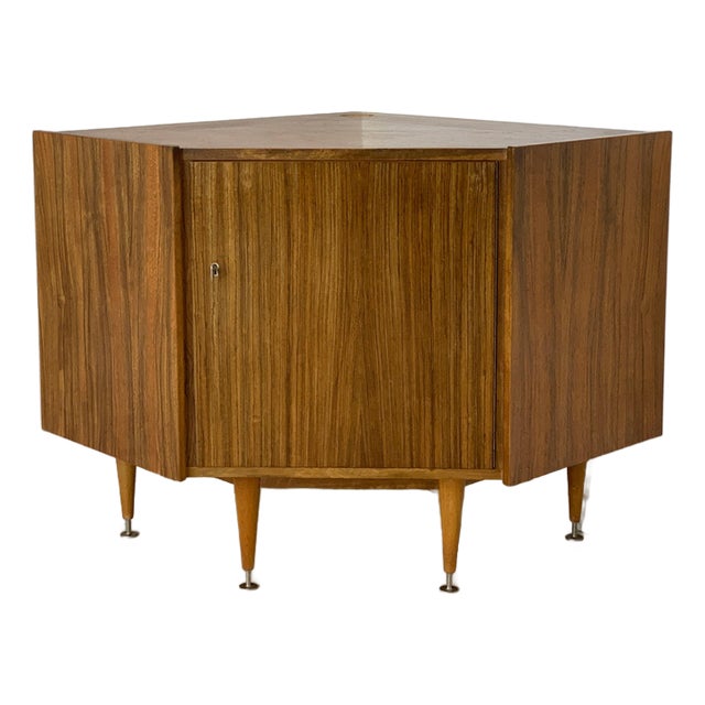 Vintage German Corner Dresser, 1960s For Sale