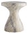 Arteriors Home Small Serafina Accent Table in Sahara Faux Marble For Sale