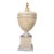 Vintage Maitland-Smith-Styled Tessellated Marble and Plaster Chalice For Sale