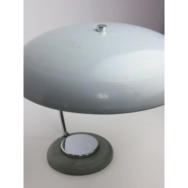 Bauhaus Saucer Table Lamp with Big Button For Sale - Image 4 of 18