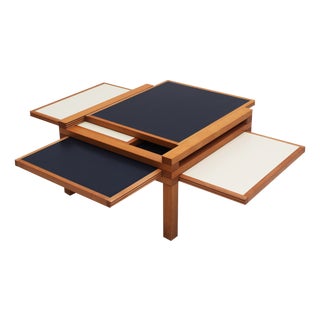 Hexa Table attributed to Bernard Vuarnesson for Bellato, 1980s For Sale